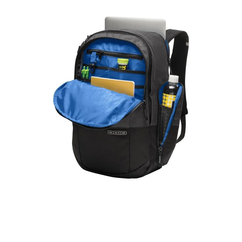 OGIO Rockwell Gray 15 Inch Laptop Backpack Travel School Bag Mens Unisex 411072